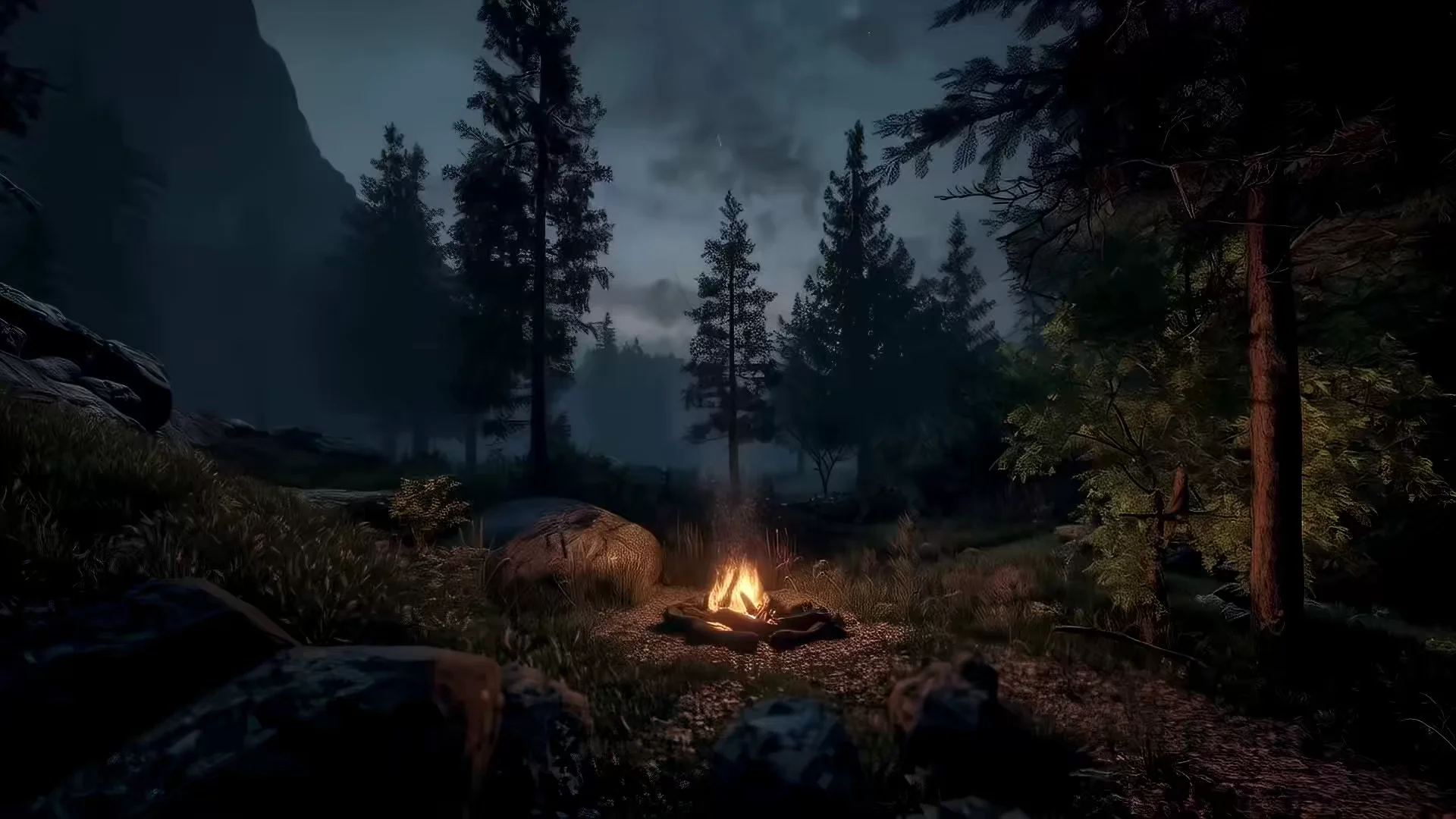 Midnight Campfire